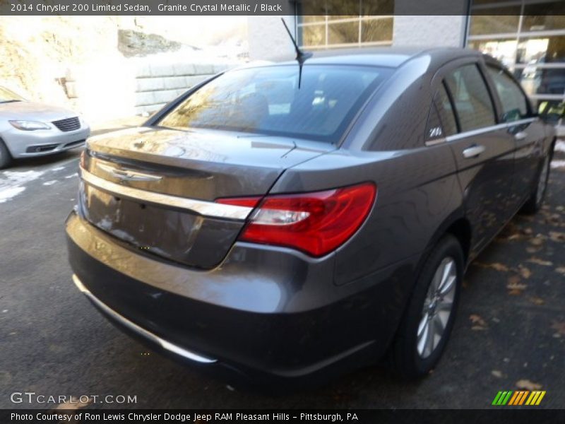 Granite Crystal Metallic / Black 2014 Chrysler 200 Limited Sedan