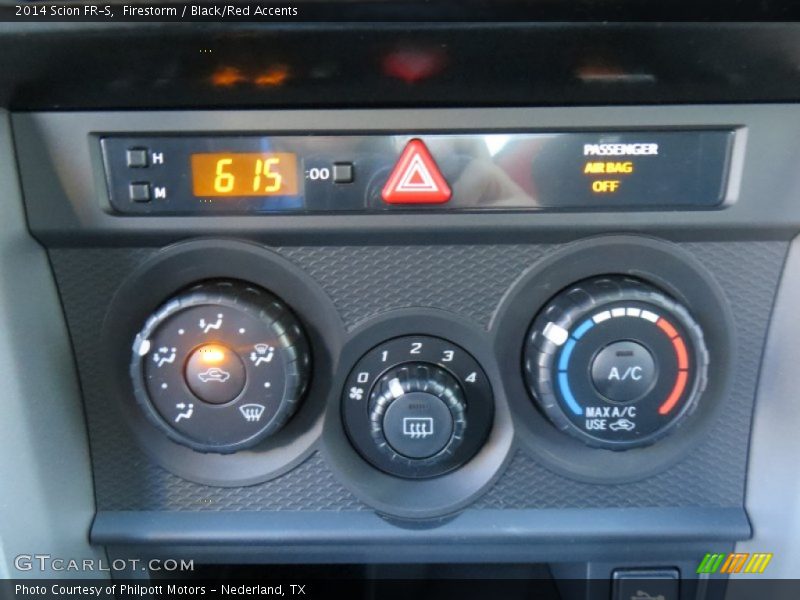 Controls of 2014 FR-S 