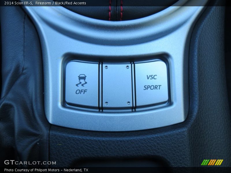 Firestorm / Black/Red Accents 2014 Scion FR-S