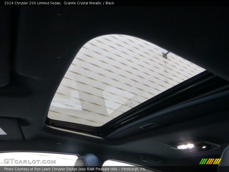 Granite Crystal Metallic / Black 2014 Chrysler 200 Limited Sedan