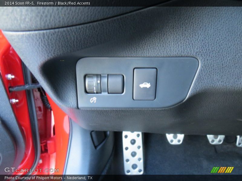 Firestorm / Black/Red Accents 2014 Scion FR-S