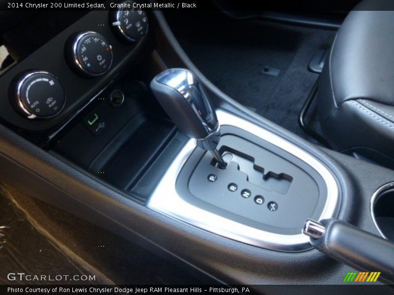 Granite Crystal Metallic / Black 2014 Chrysler 200 Limited Sedan