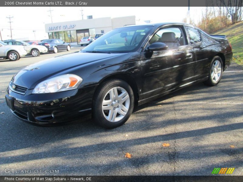 Black / Gray 2006 Chevrolet Monte Carlo LTZ