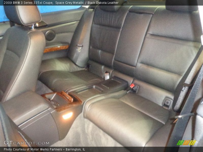 Space Grey Metallic / Black Dakota Leather 2009 BMW 3 Series 335xi Coupe