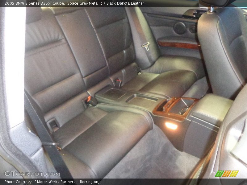 Space Grey Metallic / Black Dakota Leather 2009 BMW 3 Series 335xi Coupe