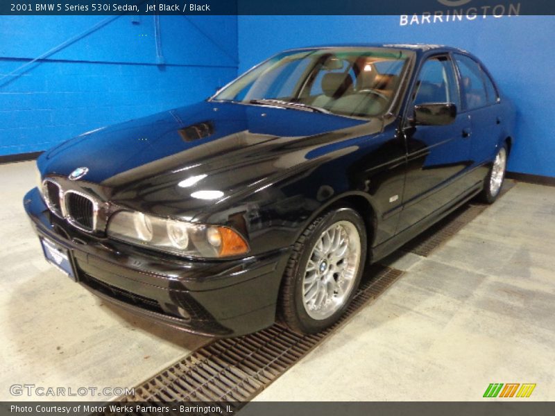 Jet Black / Black 2001 BMW 5 Series 530i Sedan