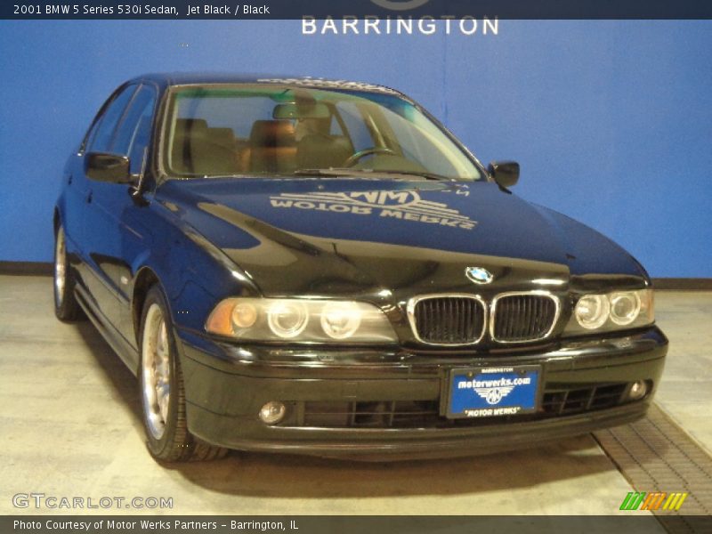 Jet Black / Black 2001 BMW 5 Series 530i Sedan