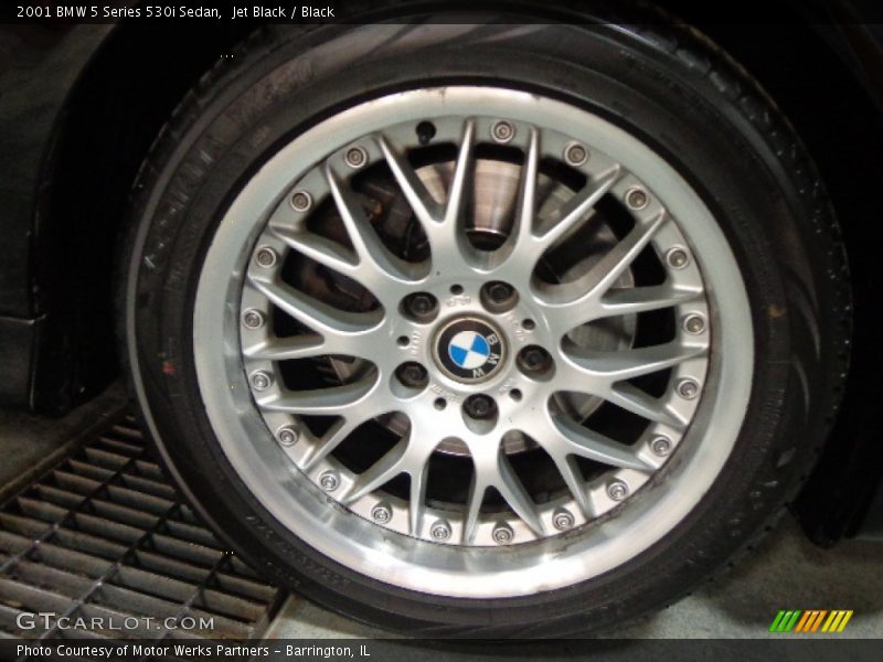 Jet Black / Black 2001 BMW 5 Series 530i Sedan