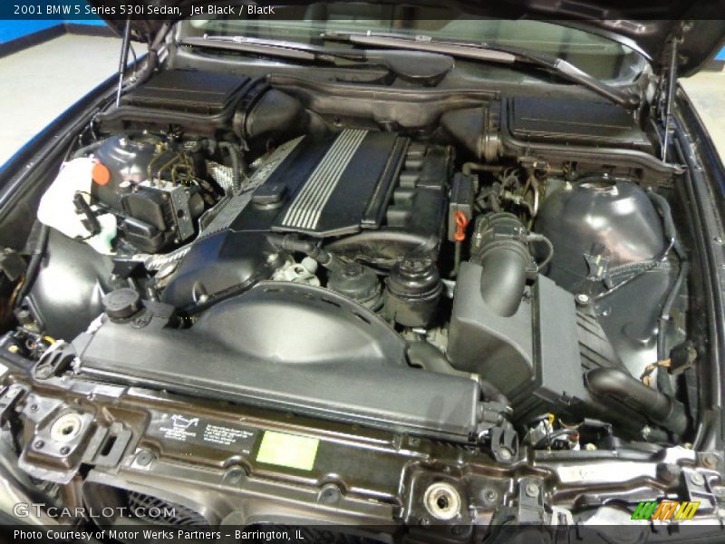 Jet Black / Black 2001 BMW 5 Series 530i Sedan