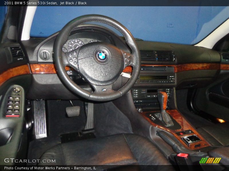 Jet Black / Black 2001 BMW 5 Series 530i Sedan