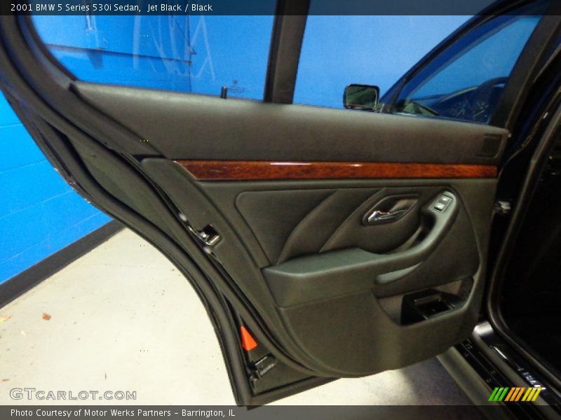 Jet Black / Black 2001 BMW 5 Series 530i Sedan