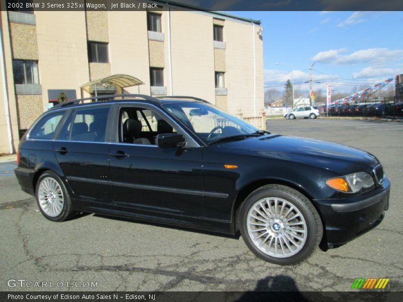 Jet Black / Black 2002 BMW 3 Series 325xi Wagon