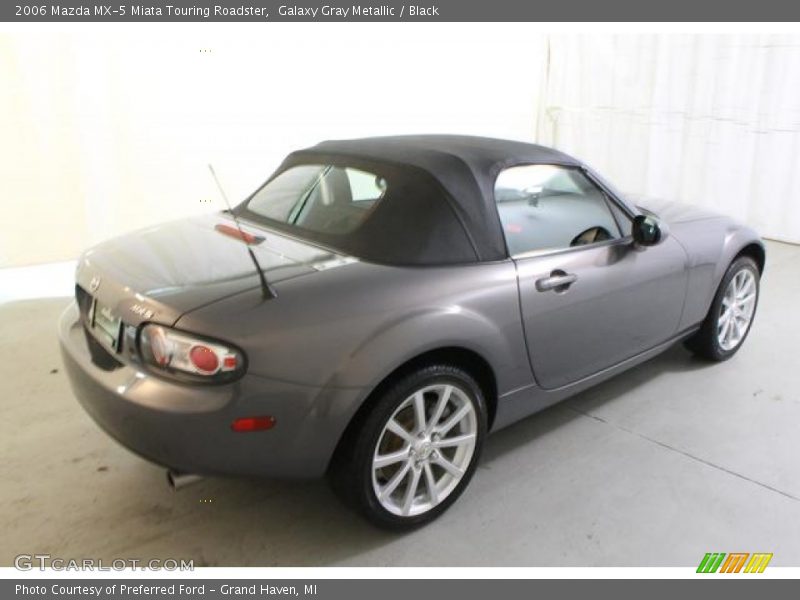 Galaxy Gray Metallic / Black 2006 Mazda MX-5 Miata Touring Roadster