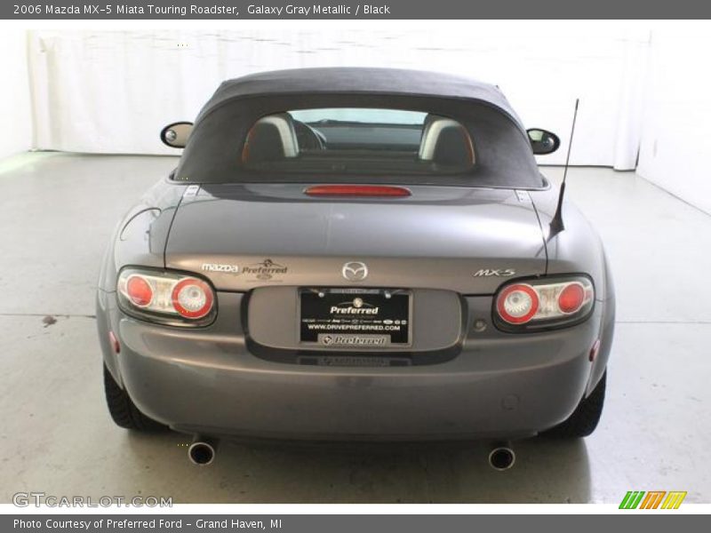 Galaxy Gray Metallic / Black 2006 Mazda MX-5 Miata Touring Roadster