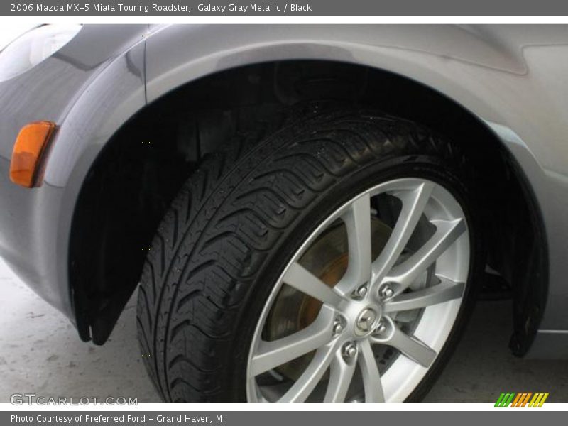 Galaxy Gray Metallic / Black 2006 Mazda MX-5 Miata Touring Roadster