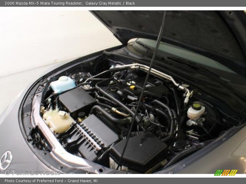 Galaxy Gray Metallic / Black 2006 Mazda MX-5 Miata Touring Roadster