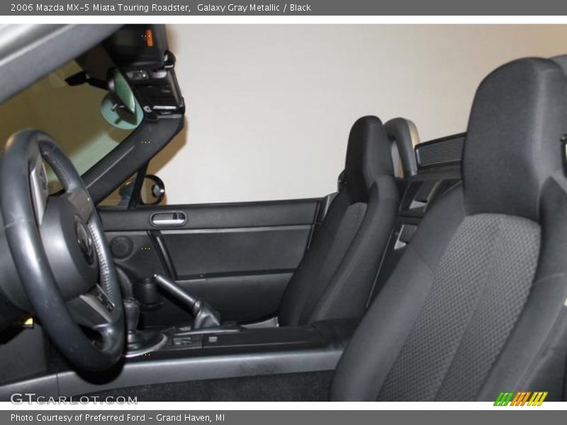 Galaxy Gray Metallic / Black 2006 Mazda MX-5 Miata Touring Roadster