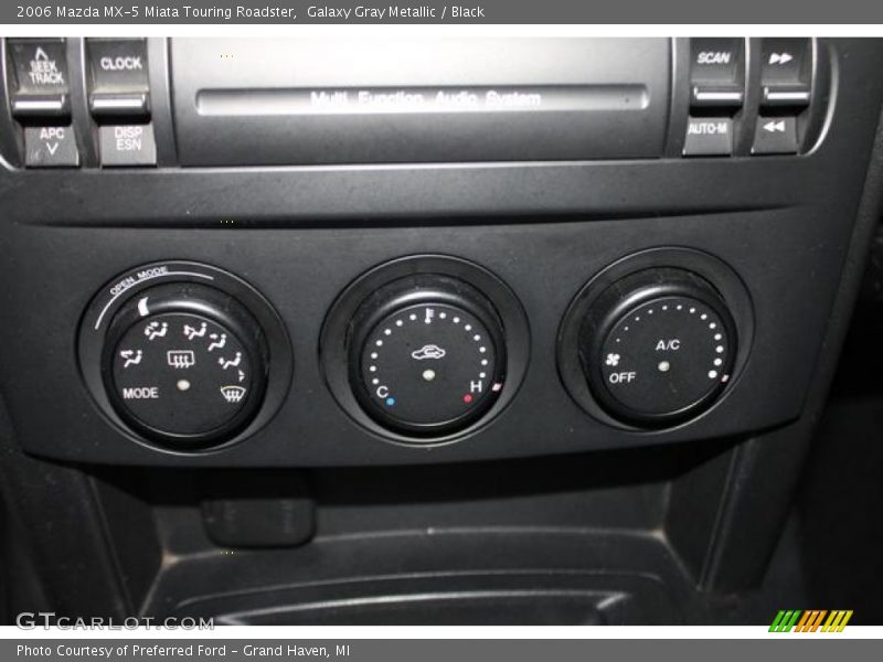 Galaxy Gray Metallic / Black 2006 Mazda MX-5 Miata Touring Roadster