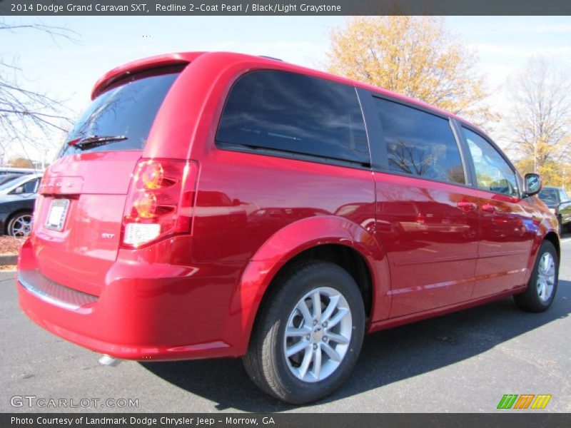 Redline 2-Coat Pearl / Black/Light Graystone 2014 Dodge Grand Caravan SXT