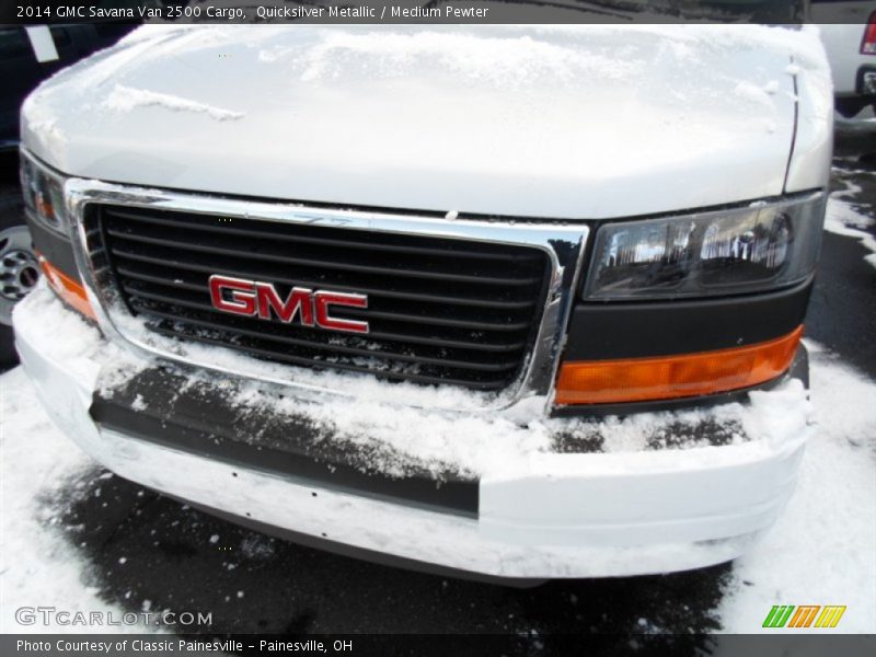 Quicksilver Metallic / Medium Pewter 2014 GMC Savana Van 2500 Cargo