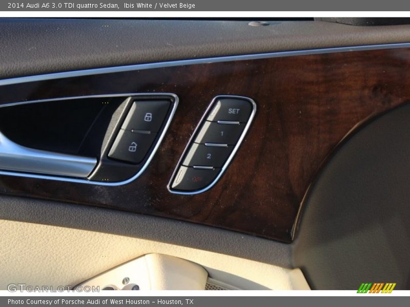 Ibis White / Velvet Beige 2014 Audi A6 3.0 TDI quattro Sedan