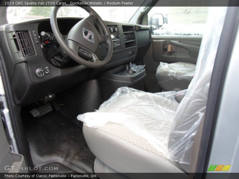 Quicksilver Metallic / Medium Pewter 2014 GMC Savana Van 2500 Cargo