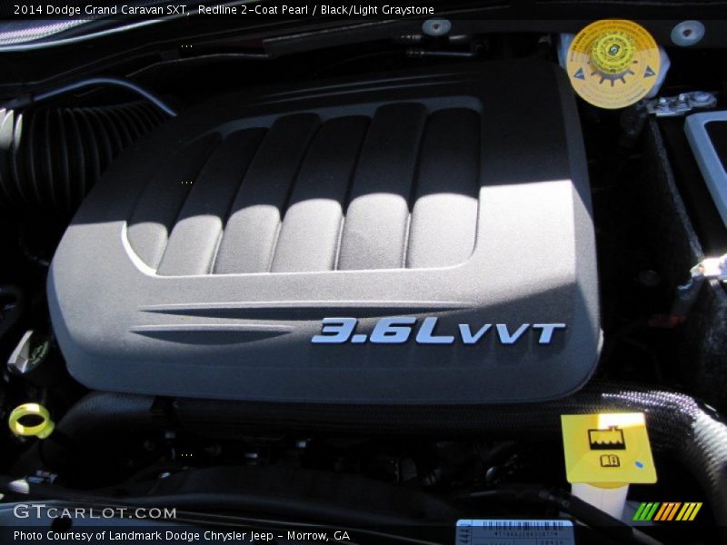 Redline 2-Coat Pearl / Black/Light Graystone 2014 Dodge Grand Caravan SXT