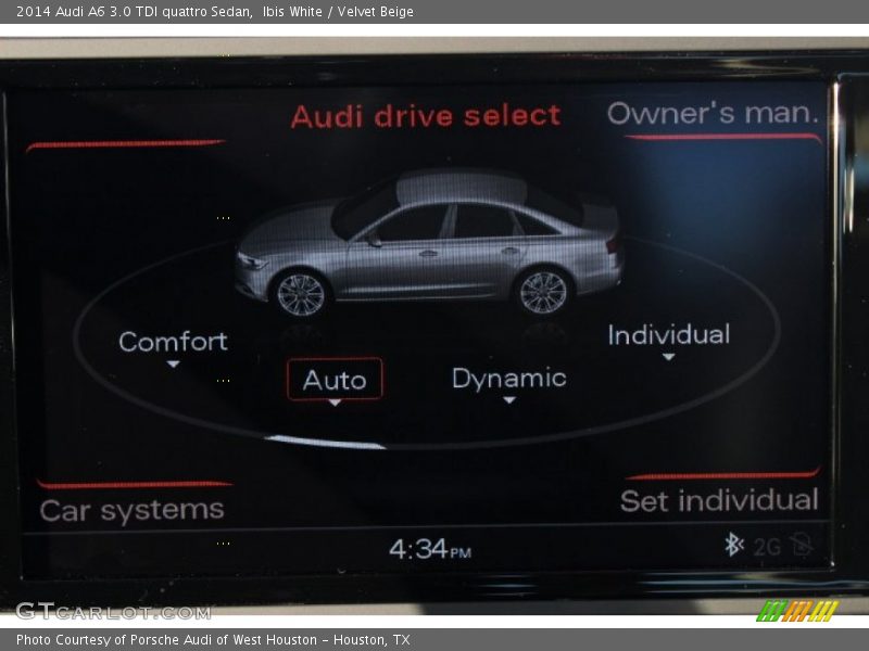 Ibis White / Velvet Beige 2014 Audi A6 3.0 TDI quattro Sedan