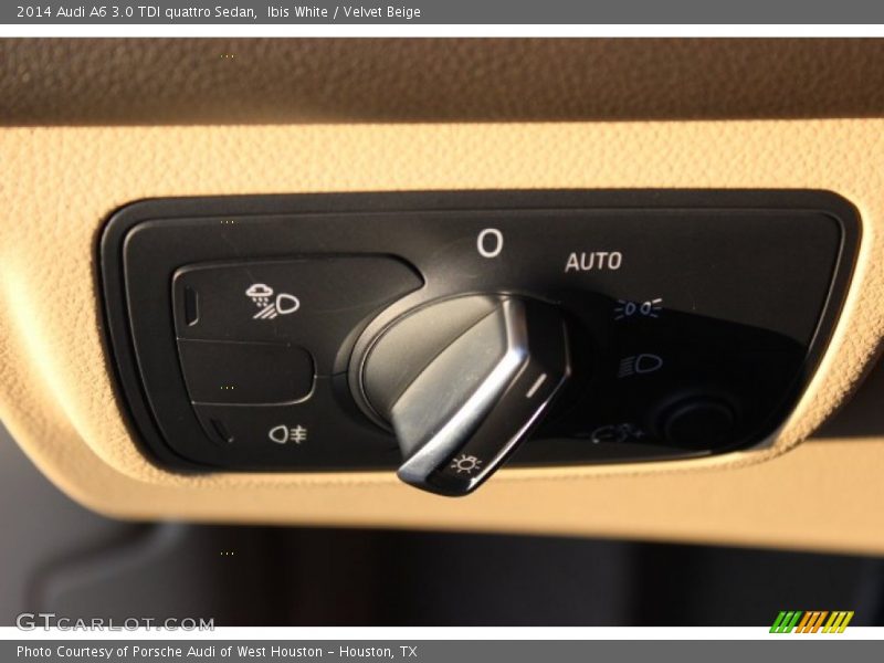 Ibis White / Velvet Beige 2014 Audi A6 3.0 TDI quattro Sedan
