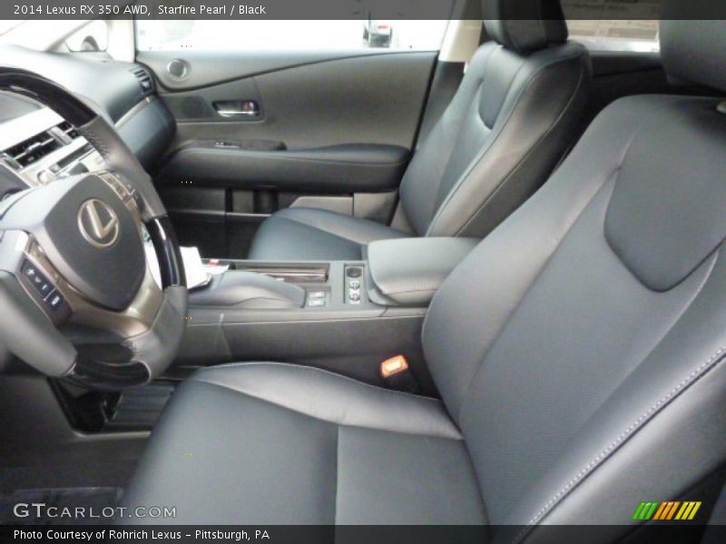 Starfire Pearl / Black 2014 Lexus RX 350 AWD