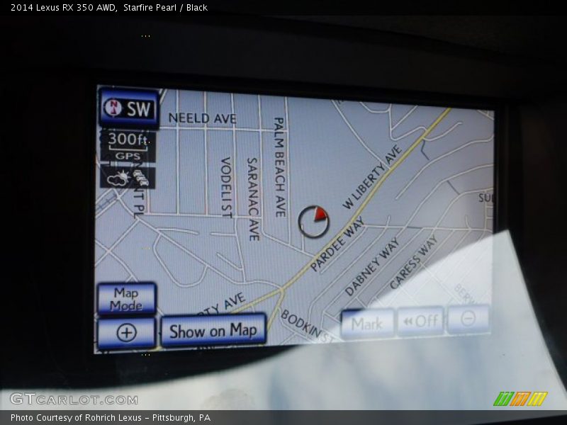 Starfire Pearl / Black 2014 Lexus RX 350 AWD