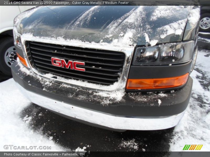 Cyber Gray Metallic / Medium Pewter 2014 GMC Savana Van LS 2500 Passenger