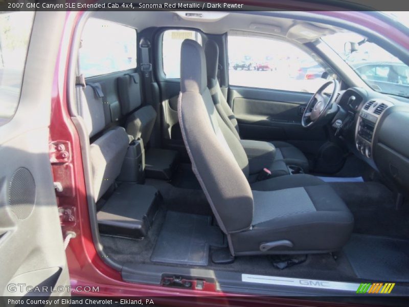Sonoma Red Metallic / Dark Pewter 2007 GMC Canyon SLE Extended Cab 4x4