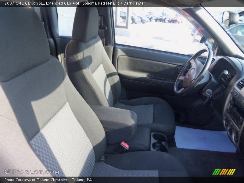Front Seat of 2007 Canyon SLE Extended Cab 4x4