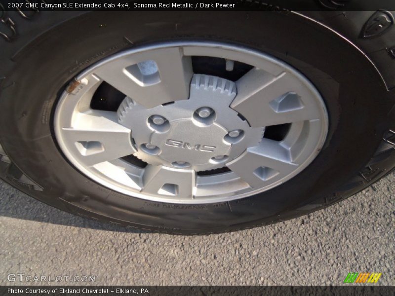  2007 Canyon SLE Extended Cab 4x4 Wheel