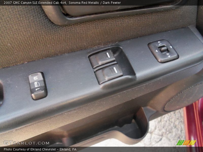 Sonoma Red Metallic / Dark Pewter 2007 GMC Canyon SLE Extended Cab 4x4