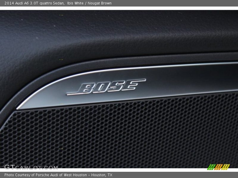 Ibis White / Nougat Brown 2014 Audi A6 3.0T quattro Sedan