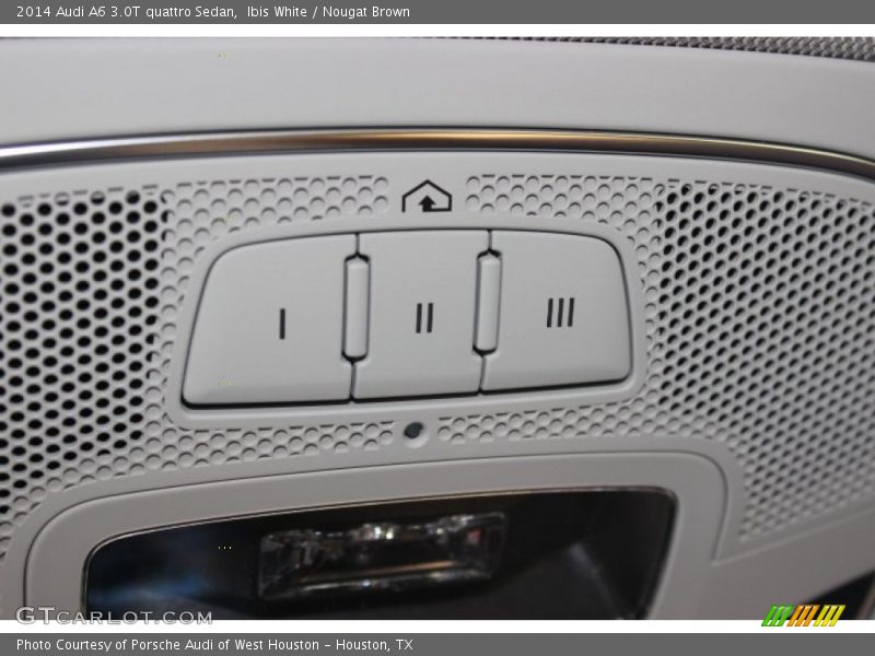 Ibis White / Nougat Brown 2014 Audi A6 3.0T quattro Sedan