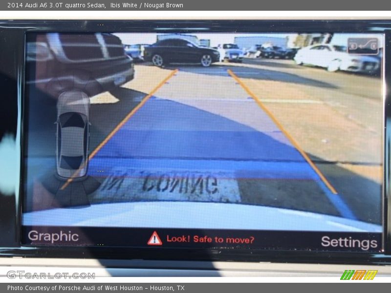 Ibis White / Nougat Brown 2014 Audi A6 3.0T quattro Sedan