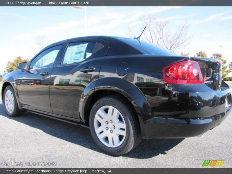 Black Clear Coat / Black 2014 Dodge Avenger SE