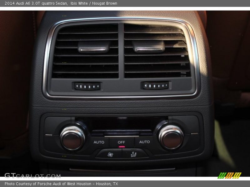 Ibis White / Nougat Brown 2014 Audi A6 3.0T quattro Sedan