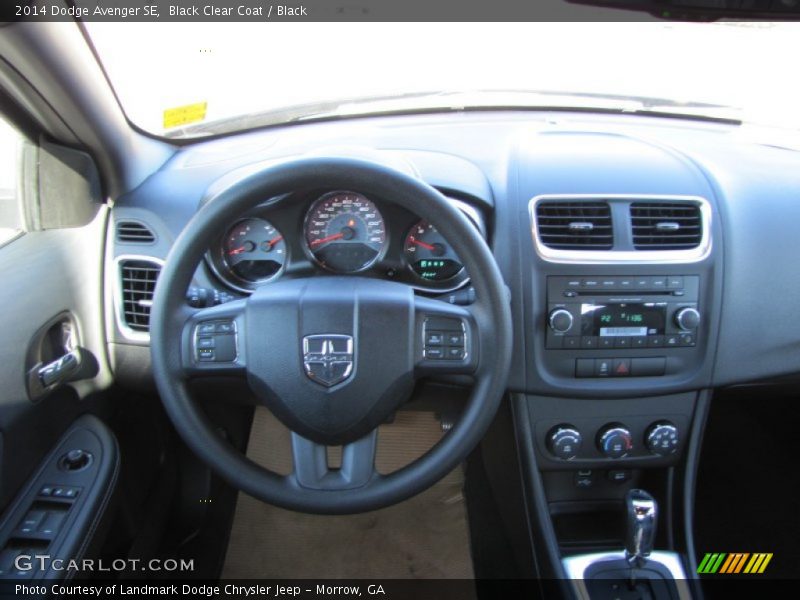 Black Clear Coat / Black 2014 Dodge Avenger SE