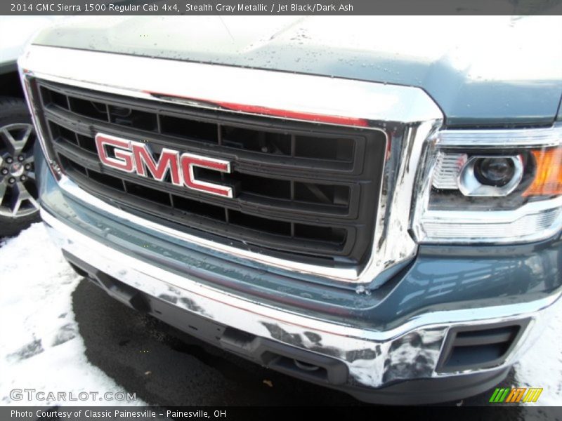 Stealth Gray Metallic / Jet Black/Dark Ash 2014 GMC Sierra 1500 Regular Cab 4x4