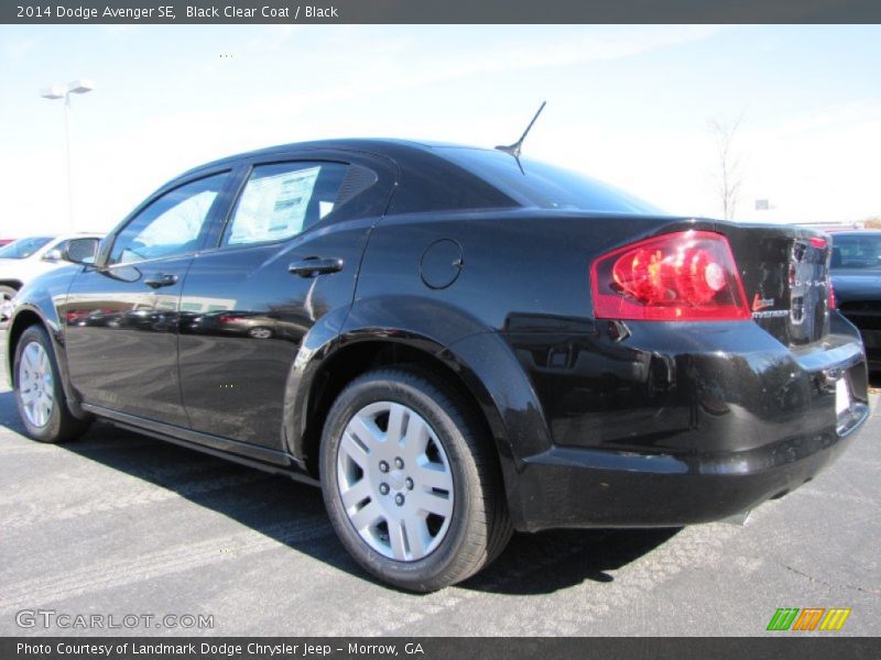 Black Clear Coat / Black 2014 Dodge Avenger SE