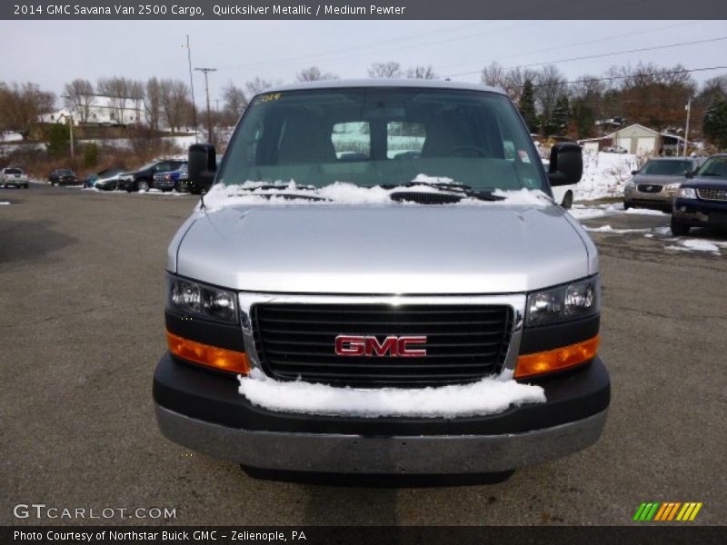 Quicksilver Metallic / Medium Pewter 2014 GMC Savana Van 2500 Cargo