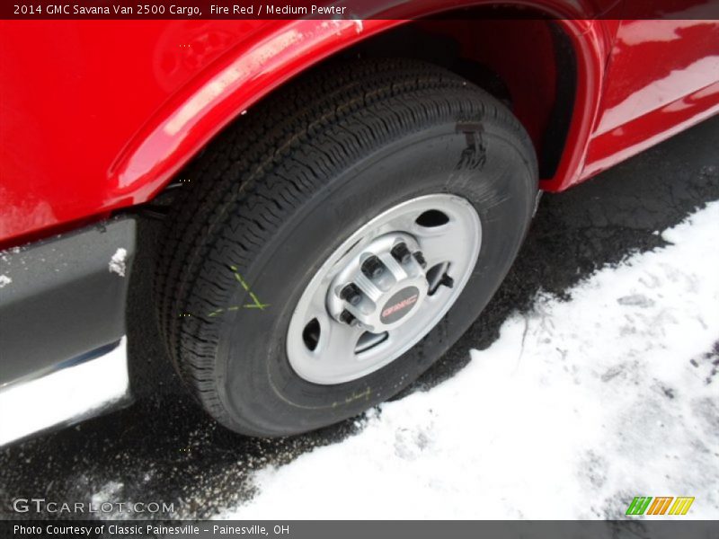 Fire Red / Medium Pewter 2014 GMC Savana Van 2500 Cargo