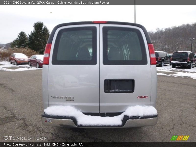 Quicksilver Metallic / Medium Pewter 2014 GMC Savana Van 2500 Cargo