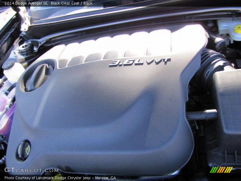 Black Clear Coat / Black 2014 Dodge Avenger SE