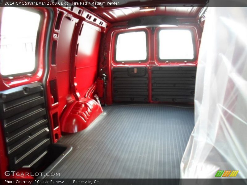 Fire Red / Medium Pewter 2014 GMC Savana Van 2500 Cargo