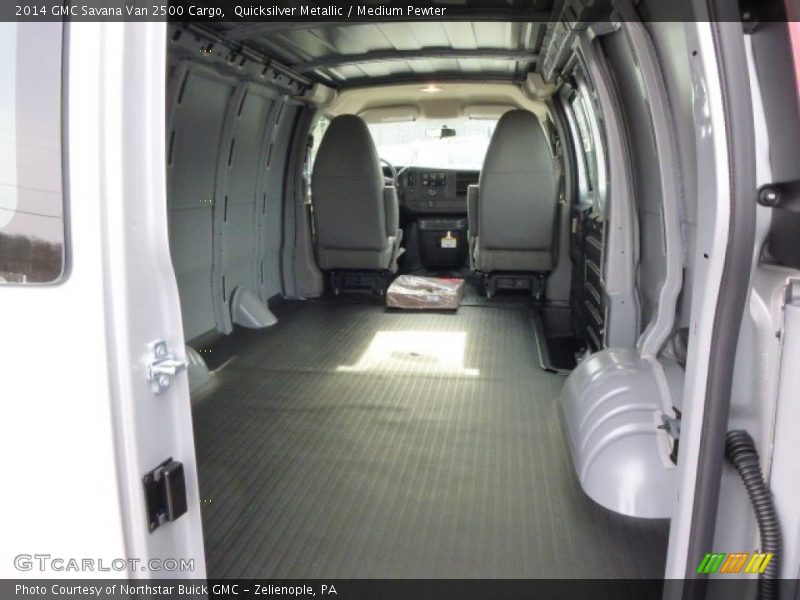 Quicksilver Metallic / Medium Pewter 2014 GMC Savana Van 2500 Cargo